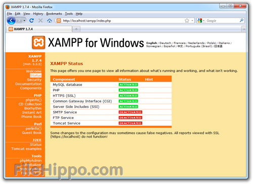 xampp server download for windows 10 64 bit